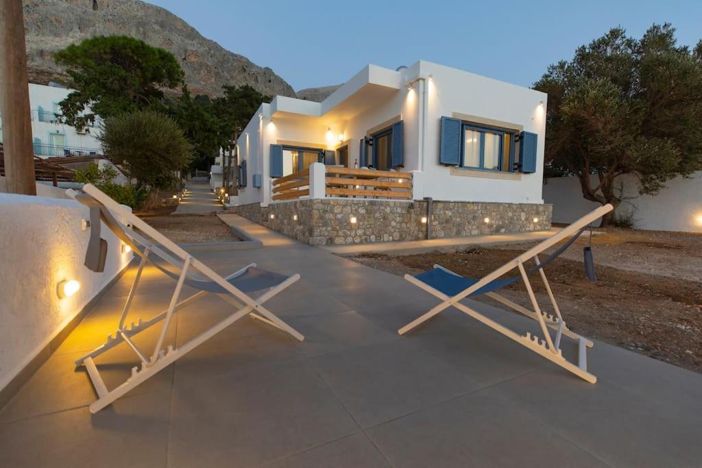 Villa Maria - Seashore Serenity Villa At Myrties Beach Kalymnos Eksteriør bilde