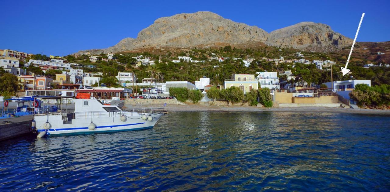 Villa Maria - Seashore Serenity Villa At Myrties Beach Kalymnos Eksteriør bilde