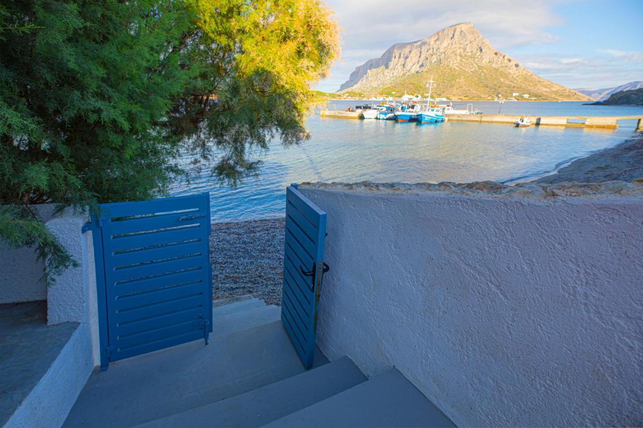 Villa Maria - Seashore Serenity Villa At Myrties Beach Kalymnos Eksteriør bilde