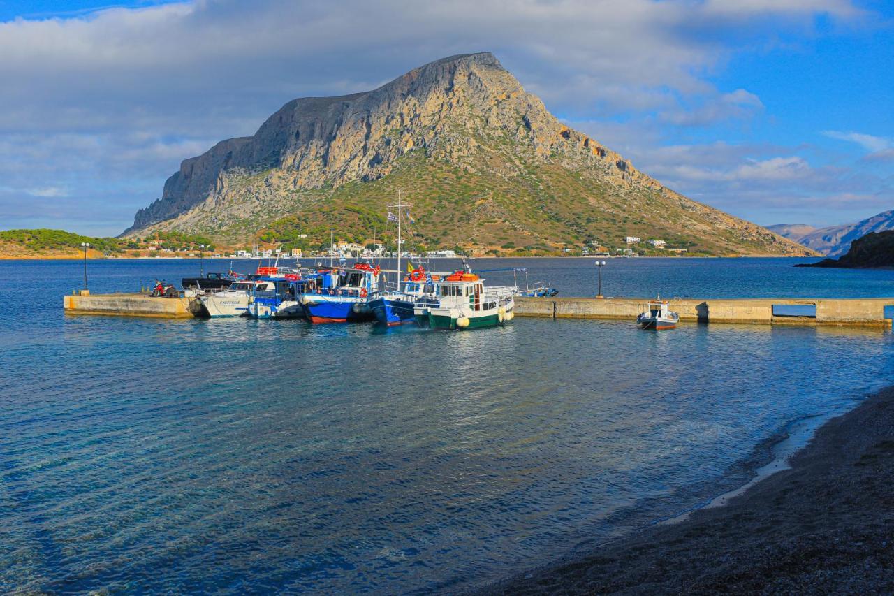 Villa Maria - Seashore Serenity Villa At Myrties Beach Kalymnos Eksteriør bilde
