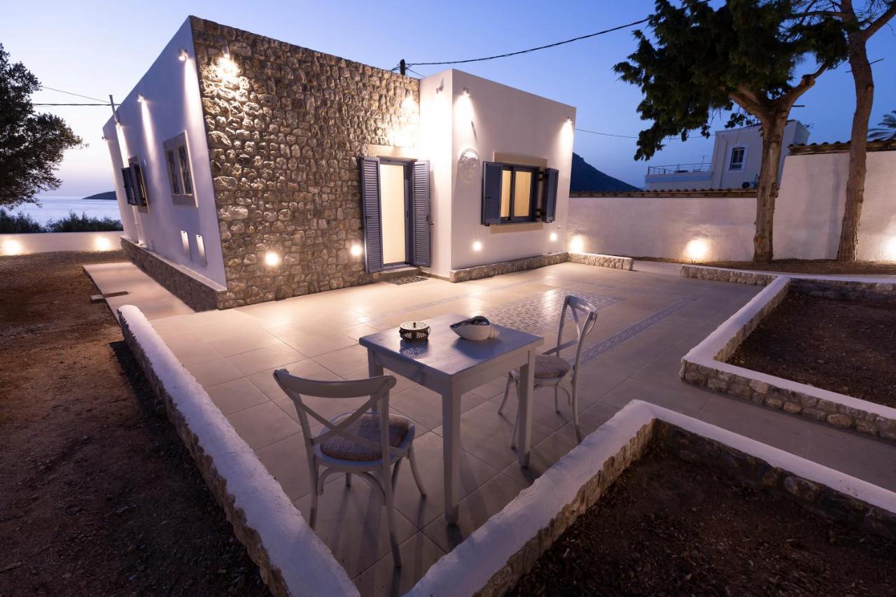 Villa Maria - Seashore Serenity Villa At Myrties Beach Kalymnos Eksteriør bilde