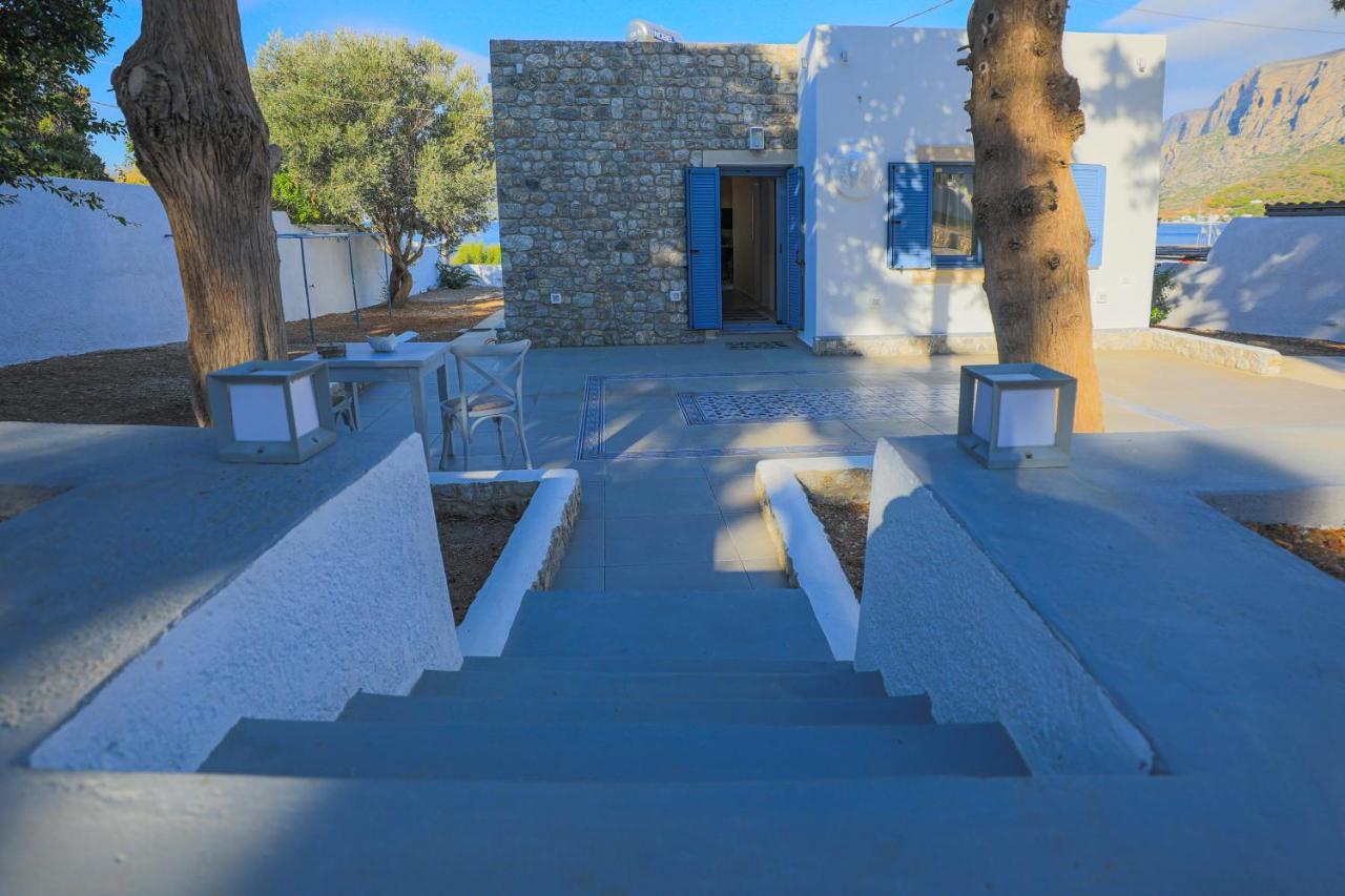 Villa Maria - Seashore Serenity Villa At Myrties Beach Kalymnos Eksteriør bilde
