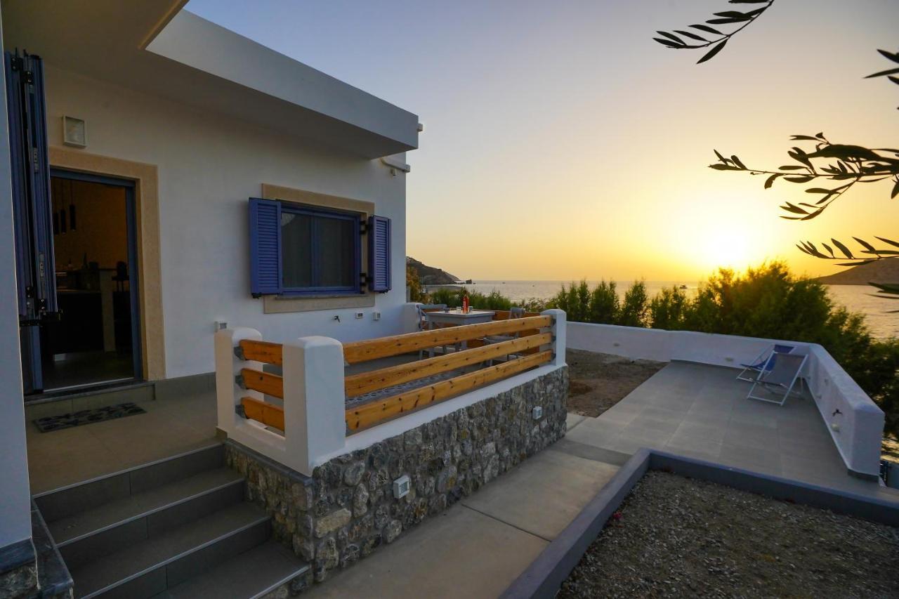 Villa Maria - Seashore Serenity Villa At Myrties Beach Kalymnos Eksteriør bilde