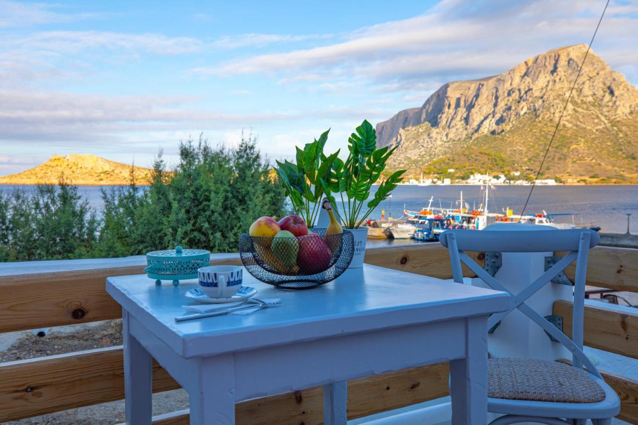 Villa Maria - Seashore Serenity Villa At Myrties Beach Kalymnos Eksteriør bilde